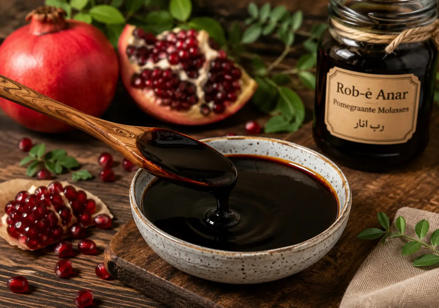 Granatapfelmelasse Rob-e Anar - persischer Granatapfelsirup bei Haftsin