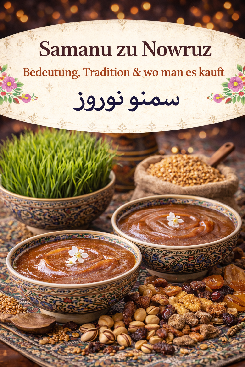 Samanu zu Nowruz – Bedeutung, Tradition & wo man es kauft | Haftsin