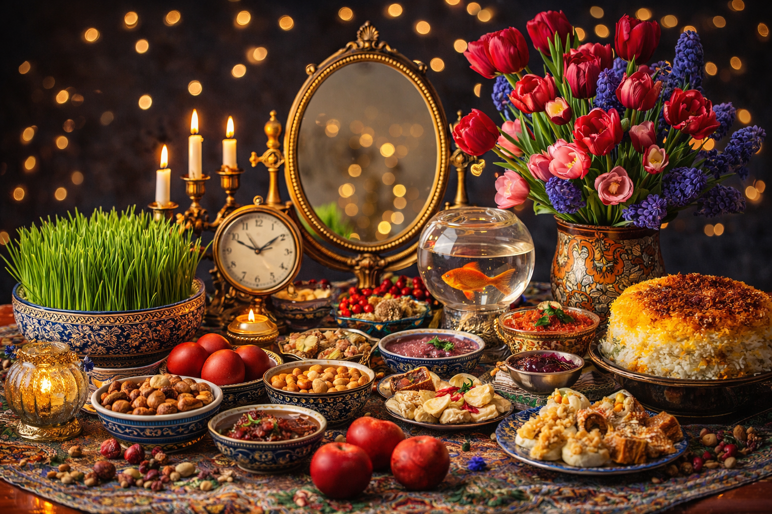 Shab-e Eyd & Nowruz – Traditionen, Bedeutung & Einkaufstipps | Haftsin