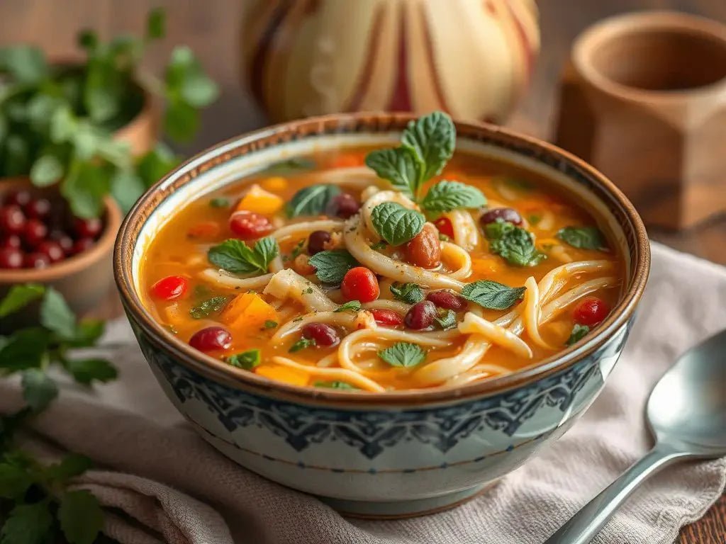 Ash Reshteh – Herzhafte Nudelsuppe mit Kräutern - Haftsin | Persische Lebensmittel online kaufen