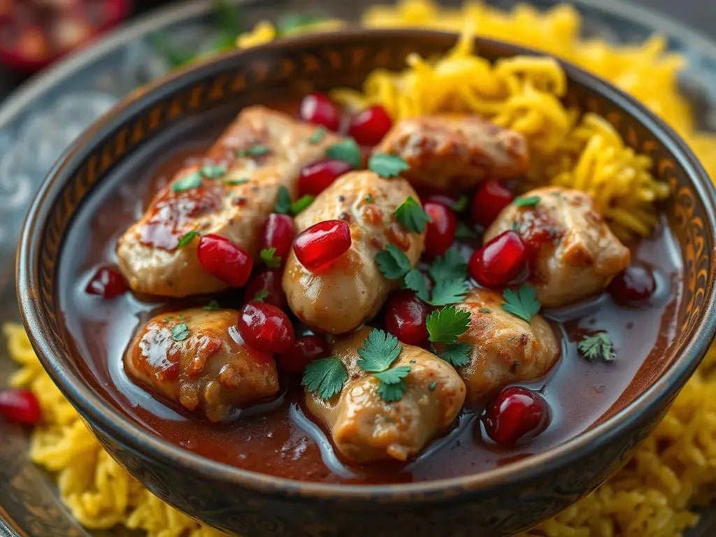 Fesenjan – Das persische Walnuss-Granatapfel-Gericht - Haftsin | Persische Lebensmittel online kaufen