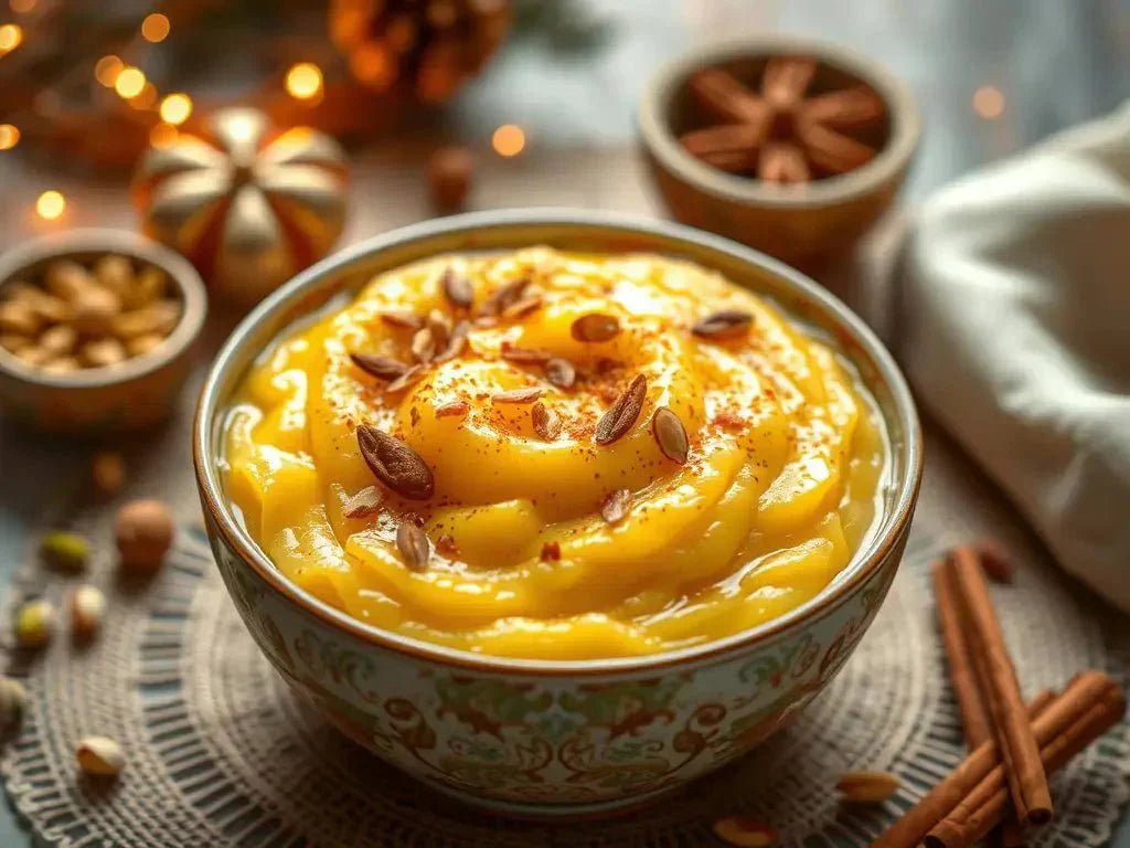 Sholeh Zard – Persischer Safran-Milchreis - Haftsin | Persische Lebensmittel online kaufen