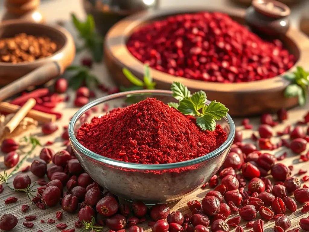 Sumach – Das persische Gewürz mit Frische und Säure - Haftsin | Persische Lebensmittel online kaufen