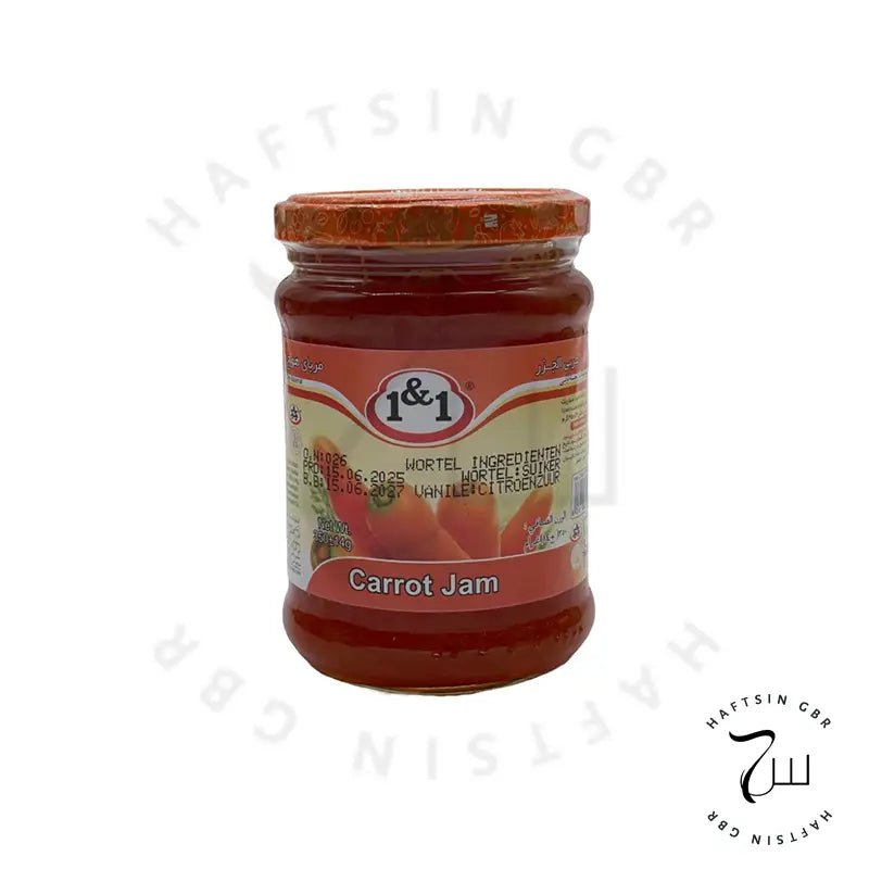 1 & 1 _ Karotten - Marmelade 350 g e | مربای هویج - Haftsin | Persische Lebensmittel online kaufen
