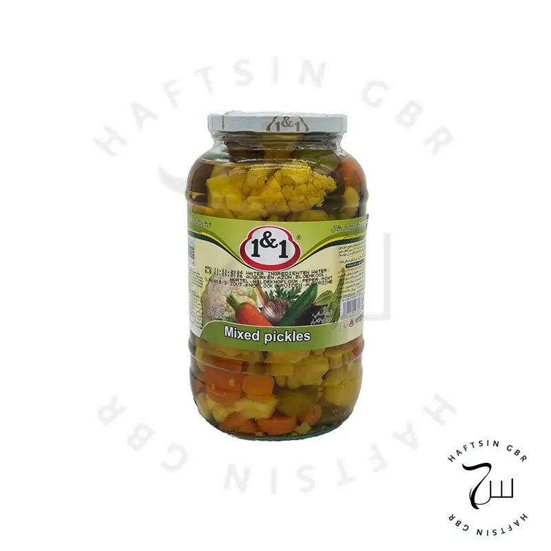 1&1 – Gemischtes Pickle 1450 g ℮ | ترشی مخلوط - Haftsin | Persische Lebensmittel online kaufen