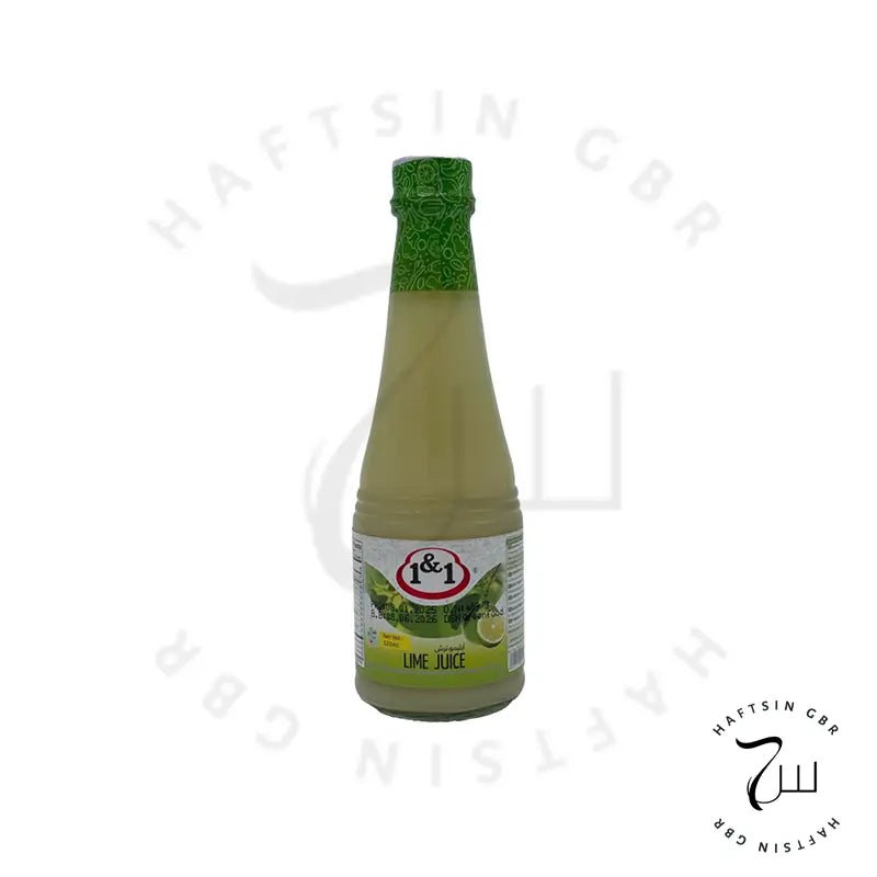 1&1 Limettensaft (Lime Juice) 320ml ℮ | آب لیمو 1&1 - Haftsin | Persische Lebensmittel online kaufen
