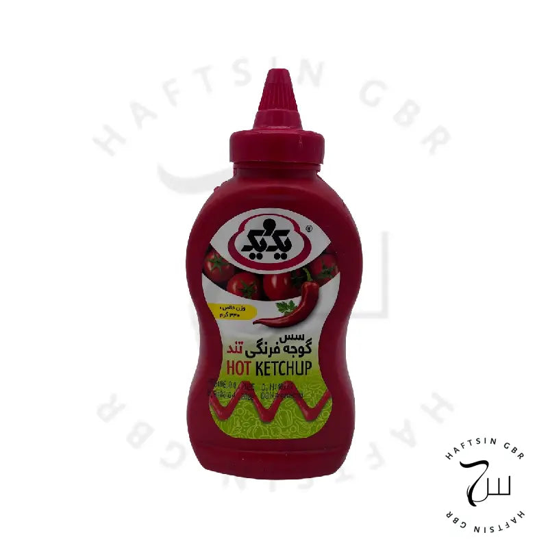 Hot Ketchup 330 g – 1&1 | سس گوجه فرنگی تند