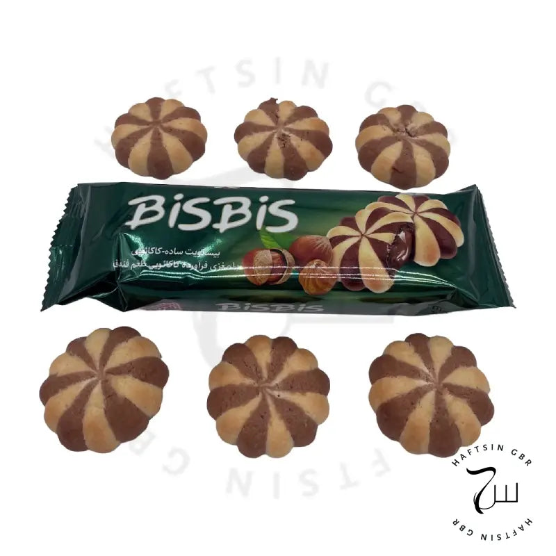 BisBis Kakao-Haselnuss Kekse | بیسکویت بیس بیس فندقی