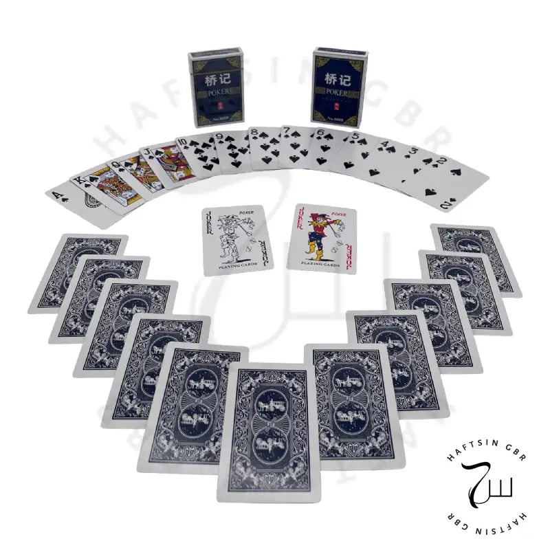 Spielkarten Set für Poker, Hokm und 4-Barg