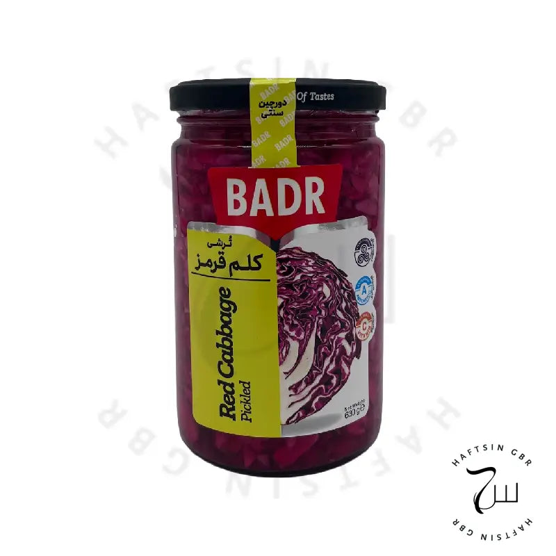 BADR eingelegter Rotkohl 630 g – Red Cabbage Pickled im Glas