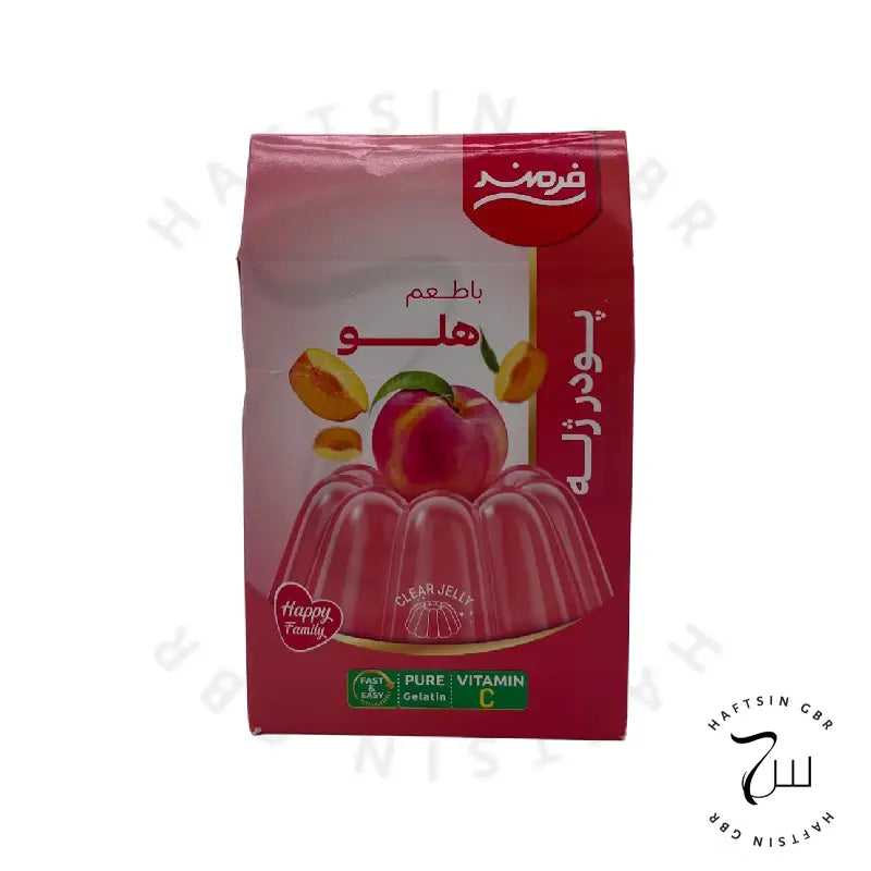 Farmand – Wackelpudding Pulver Pfirsich 100g | پودر ژله با طعم هلو