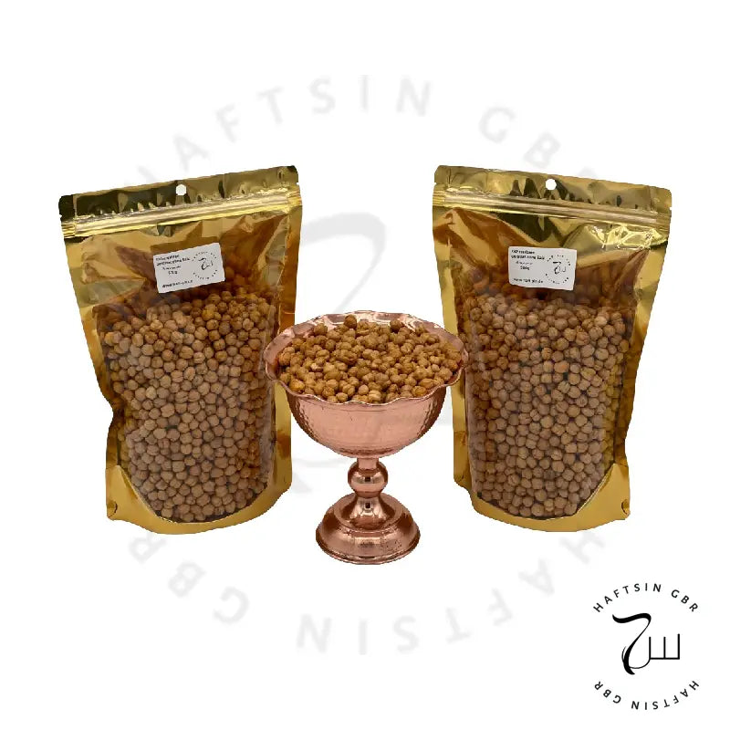 Geröstete Kichererbsen ohne Salz 200 g – Snack im wiederverschließbaren Zip-Beutel