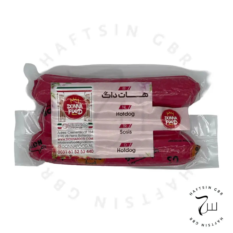 Donna Food Hotdog 350 g – Würstchen, vakuumverpackt