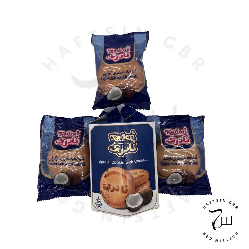 Koloucheh Kokosnuss-Cookies – Naderi - 300g | کلوچه نارگیلی نادری
