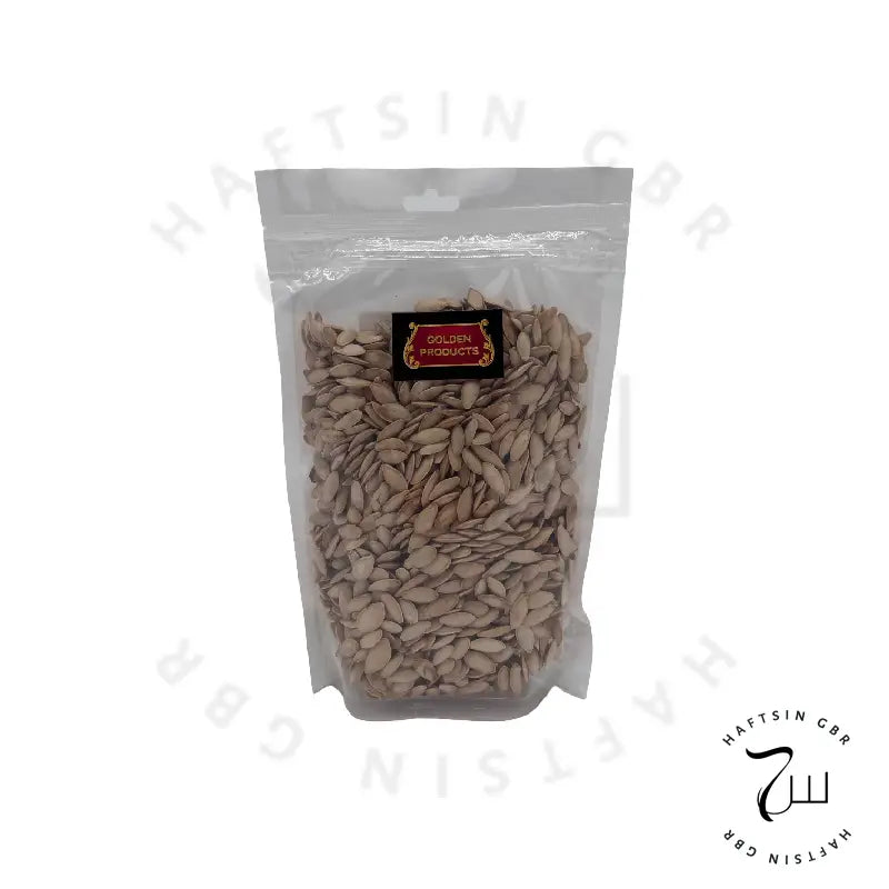 Geröstete Kürbiskerne 300 g – Golden Products, Kerne im Beutel (Produktfoto)