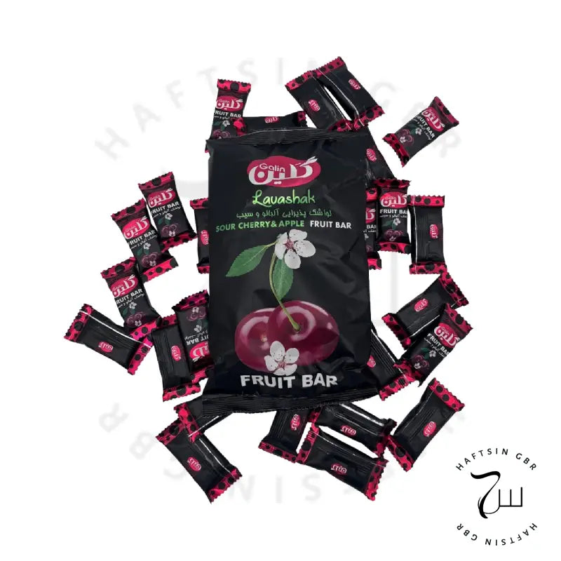 Galin Lavashak Fruchtriegel – Sauerkirsche & Apfel (Fruit Bar), einzeln verpackt, bei Haftsin