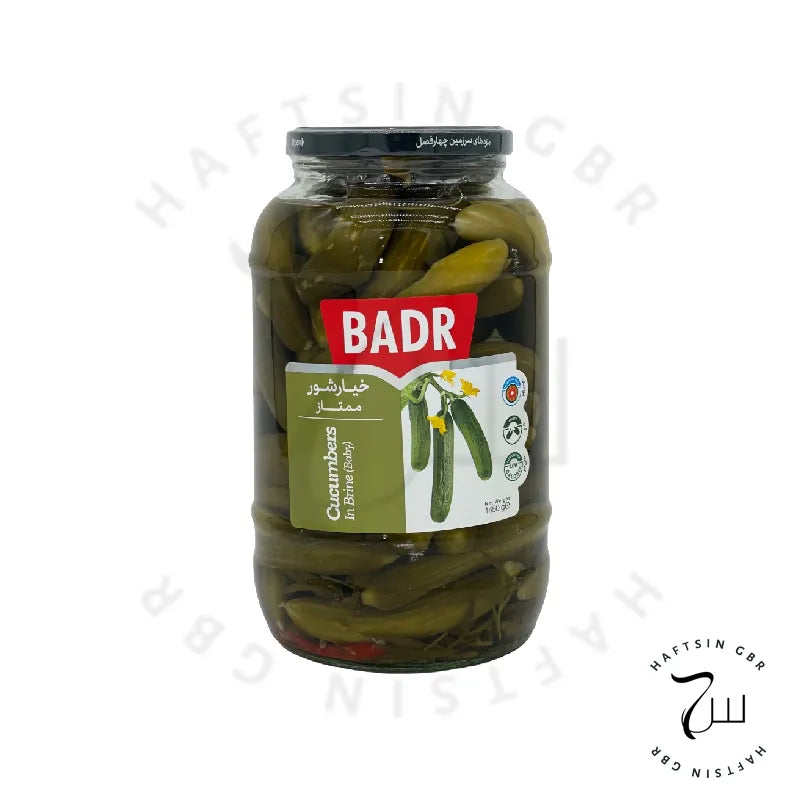 BADR Gewürzgurken mit Knoblauch 1450g