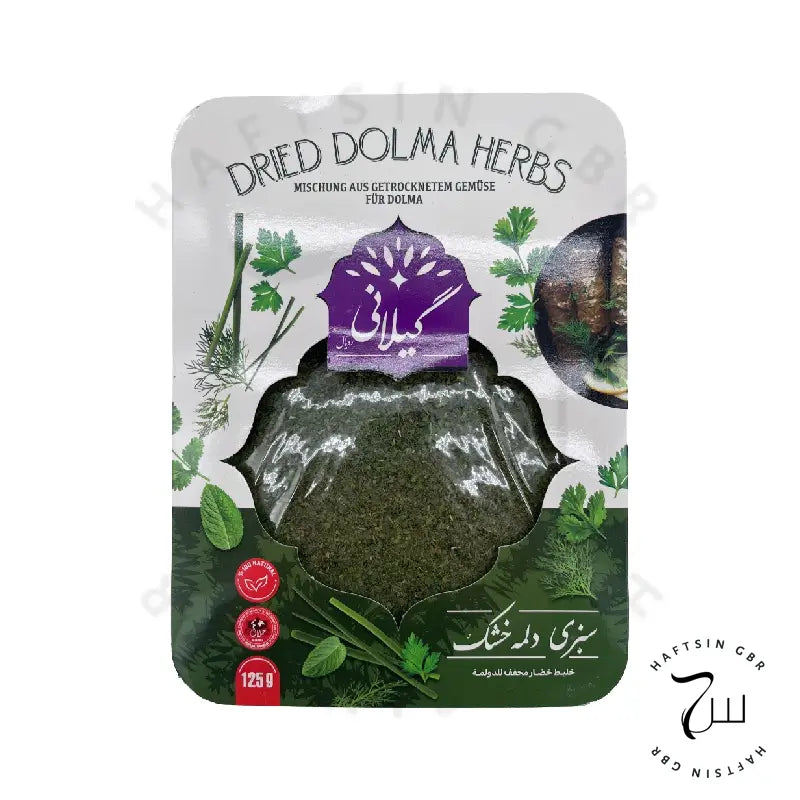 Getrocknete Dolma Kräuter 125g Gilani – persische Kräutermischung