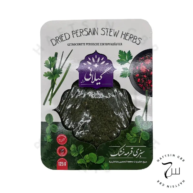 Getrocknete persische Kräuter 125g Gilani Ghormeh Sabzi