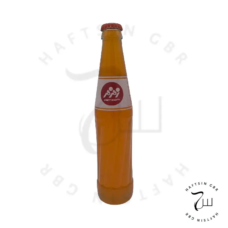 Zamzam Orange Glasflasche | نوشابه زرد زمزم شیشه ای