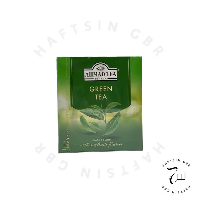 Ahmad Tee – Grüner Tee 100 Teebeutel, 200 g e | چای احمد سبز - Haftsin | Persische Lebensmittel online kaufen