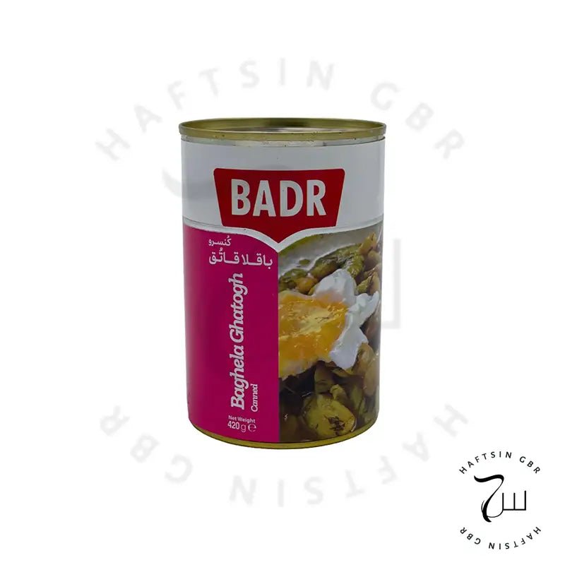 Badr – Baghela Ghatogh 420 g ℮ | کنسرو باقلا قاتق بدر - Haftsin | Persische Lebensmittel online kaufen