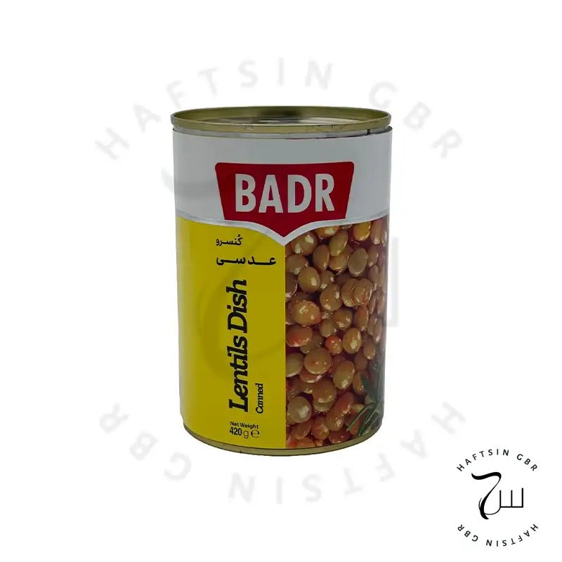 BADR Linsengericht in Tomatensauce 420 g ℮ | عدسی کنسرو بدر - Haftsin | Persische Lebensmittel online kaufen