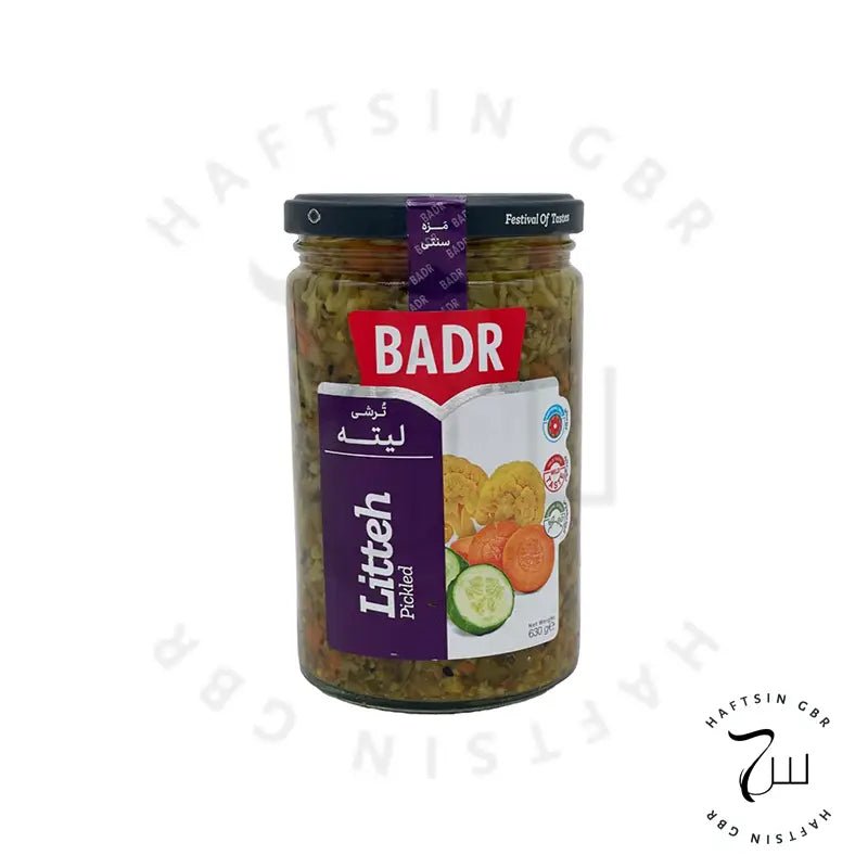 Badr – Liteh Pickled 630g ℮ | ترشی لیته بدر - Haftsin | Persische Lebensmittel online kaufen