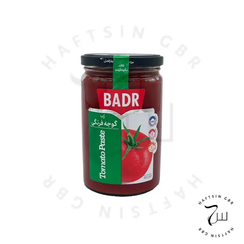 BADR – Tomatenmark 650 g ℮| رب گوجه فرنگی بدر - Haftsin | Persische Lebensmittel online kaufen
