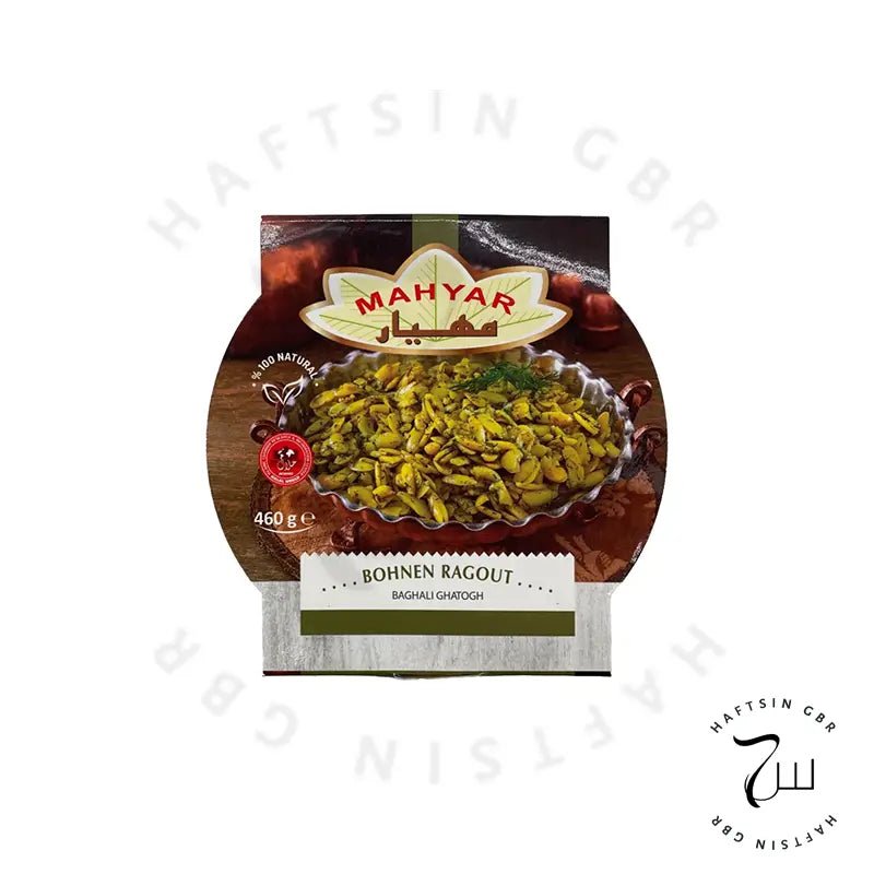 Bohnen Ragout (Baghali Ghatogh) 460 g e | خوراک باقالی قاتق - Haftsin | Persische Lebensmittel online kaufen