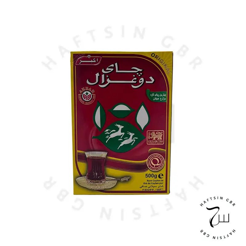Do Ghazal – Schwarzer Tee 500 g ℮ | چای سیاه دو غزال (اصلی) - Haftsin | Persische Lebensmittel online kaufen