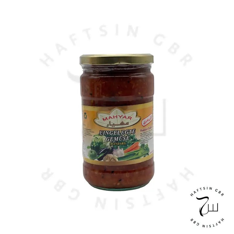Eingelegte Gemüse Bandari 680 g e | ترشی بندری - Haftsin | Persische Lebensmittel online kaufen