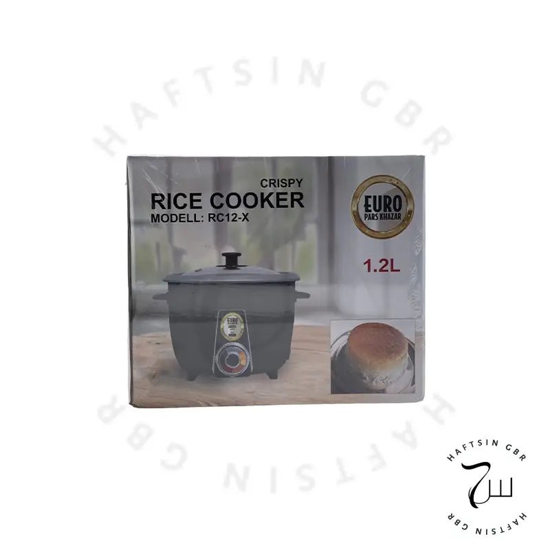 Euro Pars Khazar Reiskocher 1,2 L, Silber پلوپز پارس خزر - Haftsin | Persische Lebensmittel online kaufen