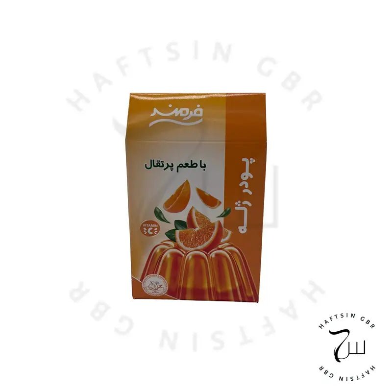 Farmand – Wackelpudding Pulver Orange Geschmack 100 g e | پودر ژله با طعم پرتقال - Haftsin | Persische Lebensmittel online kaufen