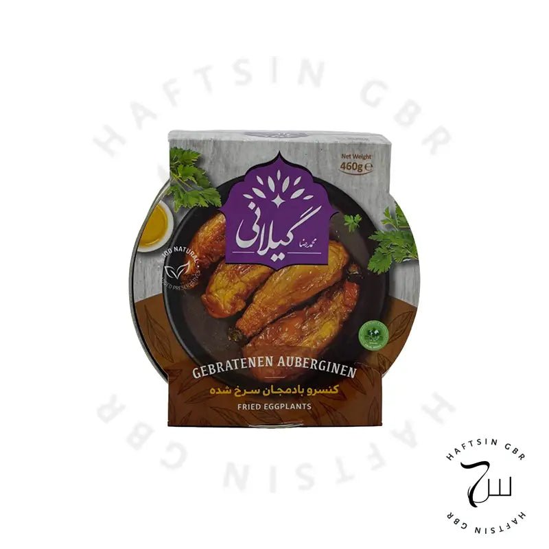 Gebratene Auberginen 460g | بادمجان سرخ شده - Haftsin | Persische Lebensmittel online kaufen