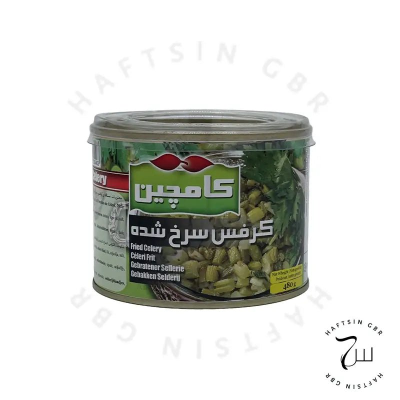 Gebratener Sellerie | کنسرو کرفس سرخ‌شده - Haftsin | Persische Lebensmittel online kaufen