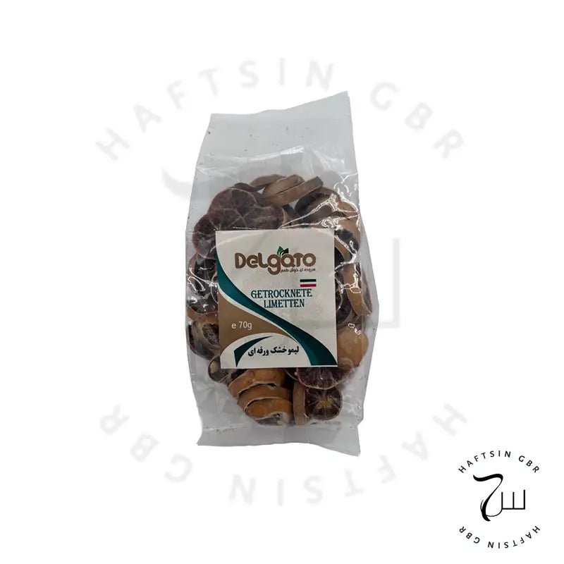 Getrocknete Limetten 70 g e | لیمو خشک ورقه‌ای - Haftsin | Persische Lebensmittel online kaufen