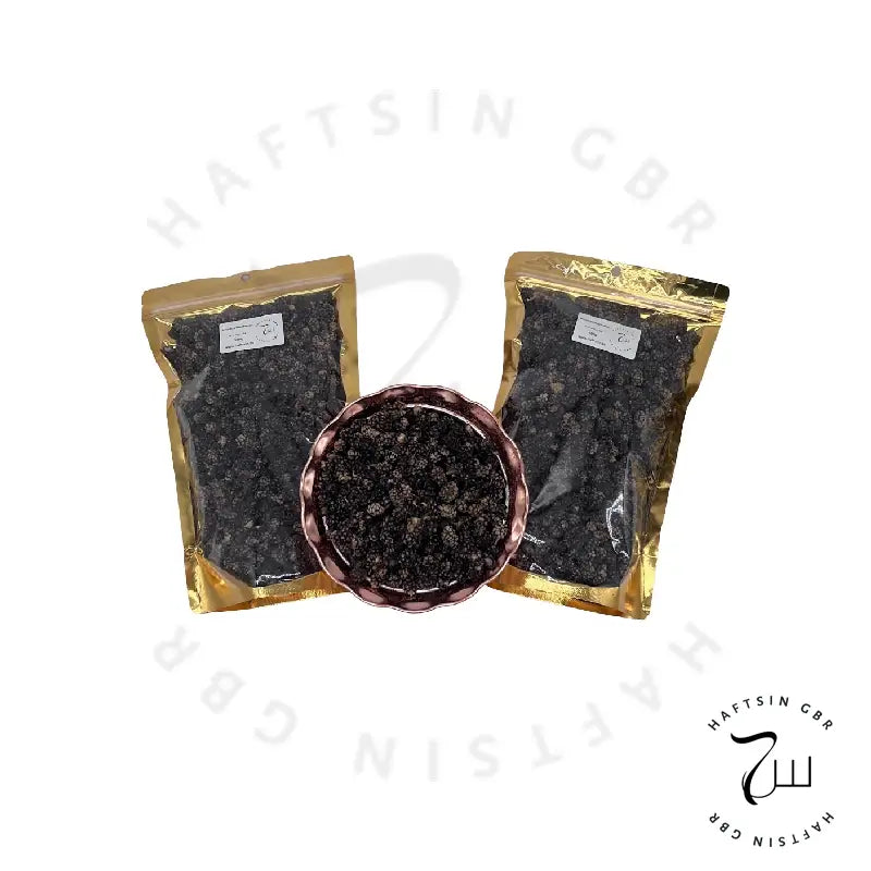 Haftsin Toot Siah 500g – getrocknete schwarze Maulbeeren, persischer Snack