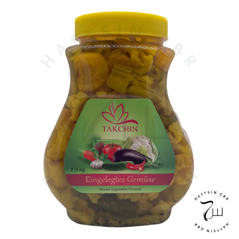 Takchin Torshi Makhlut 2,3kg – Persisches eingelegtes Gemüse | ترشی مخلوط تکچین