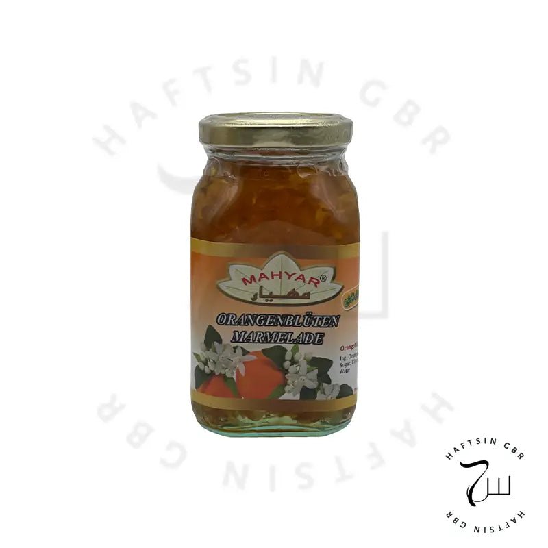 Mahyar – Orangenblütenmarmelade 300 g e | مربای بهار نارنج - Haftsin | Persische Lebensmittel online kaufen