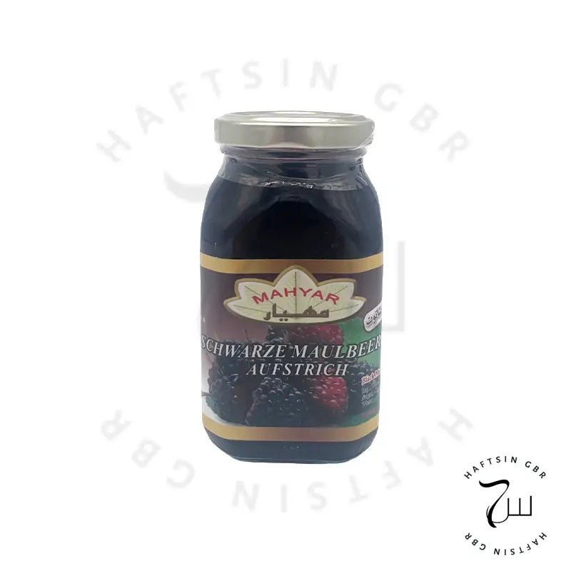 Mahyar – Schwarze Maulbeere Aufstrich 300 g ℮ | مربای شاه‌توت مهیار - Haftsin | Persische Lebensmittel online kaufen