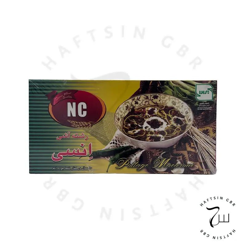 NC – Reshteh Ashi Nudeln 500 g ℮ | اِنسی – رشته‌ آشی - Haftsin | Persische Lebensmittel online kaufen