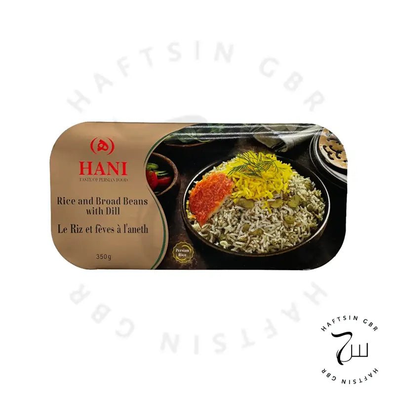 Rice and Broad Beans with Dill 350 g e | باقالی پلو هانی - Haftsin | Persische Lebensmittel online kaufen