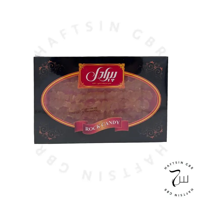 Rock Candy mit Safranfäden (400 g) ℮ | نبات زعفرانی پیردال - Haftsin | Persische Lebensmittel online kaufen