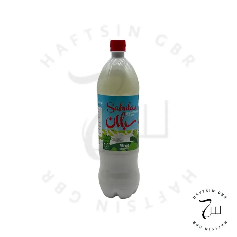 Sabalan – Joghurtgetränk mit Minze, sprudelnd 1500 ml ℮ | دوغ گازدار سبلان با طعم نعناع - Haftsin | Persische Lebensmittel online kaufen