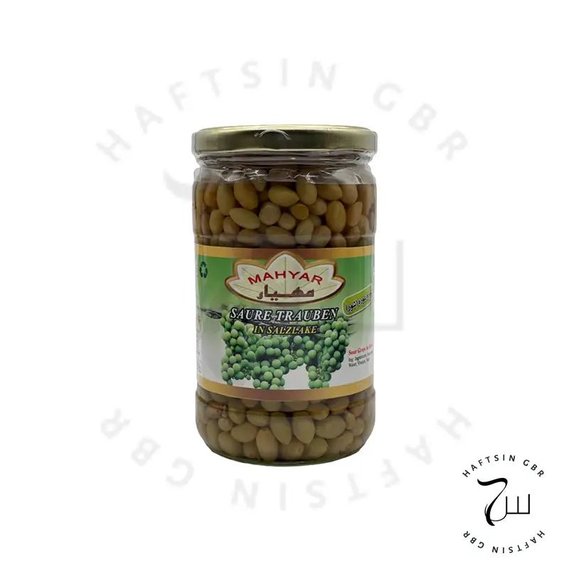 Saure Trauben in Salzlake 680 g e | غوره شور - Haftsin | Persische Lebensmittel online kaufen