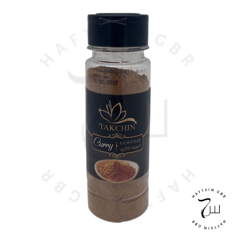 Takchin Currypulver 90g Streudose – Advieh Kari